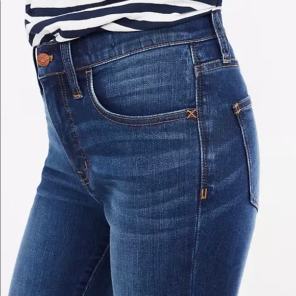 Madewell Road Trip Denim Jeggings Blue Denim Jean Stretchy Pants Jansen Wash 23 - Picture 3 of 5